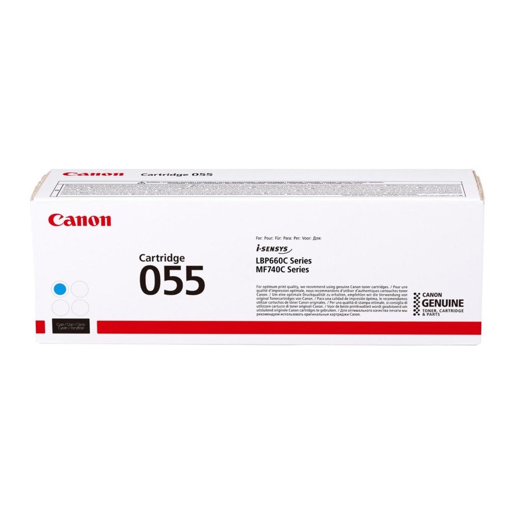 Canon Original 055 Cyan Toner Cartridge 3015C002